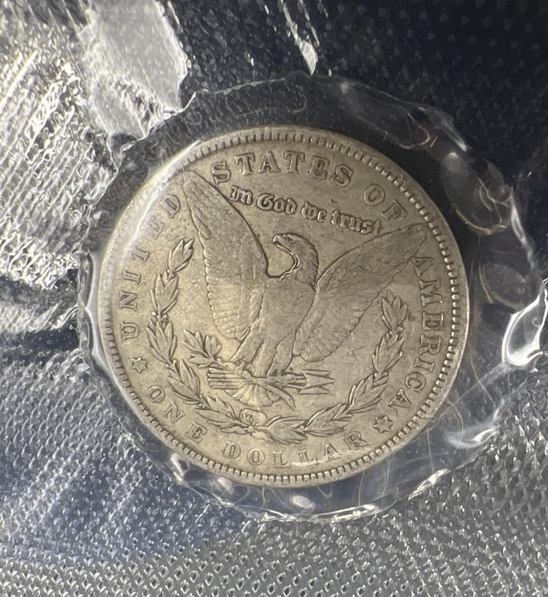 1879 P $1 Morgan Silver Dollar Coin GSA Soft Pack CH VF / XF