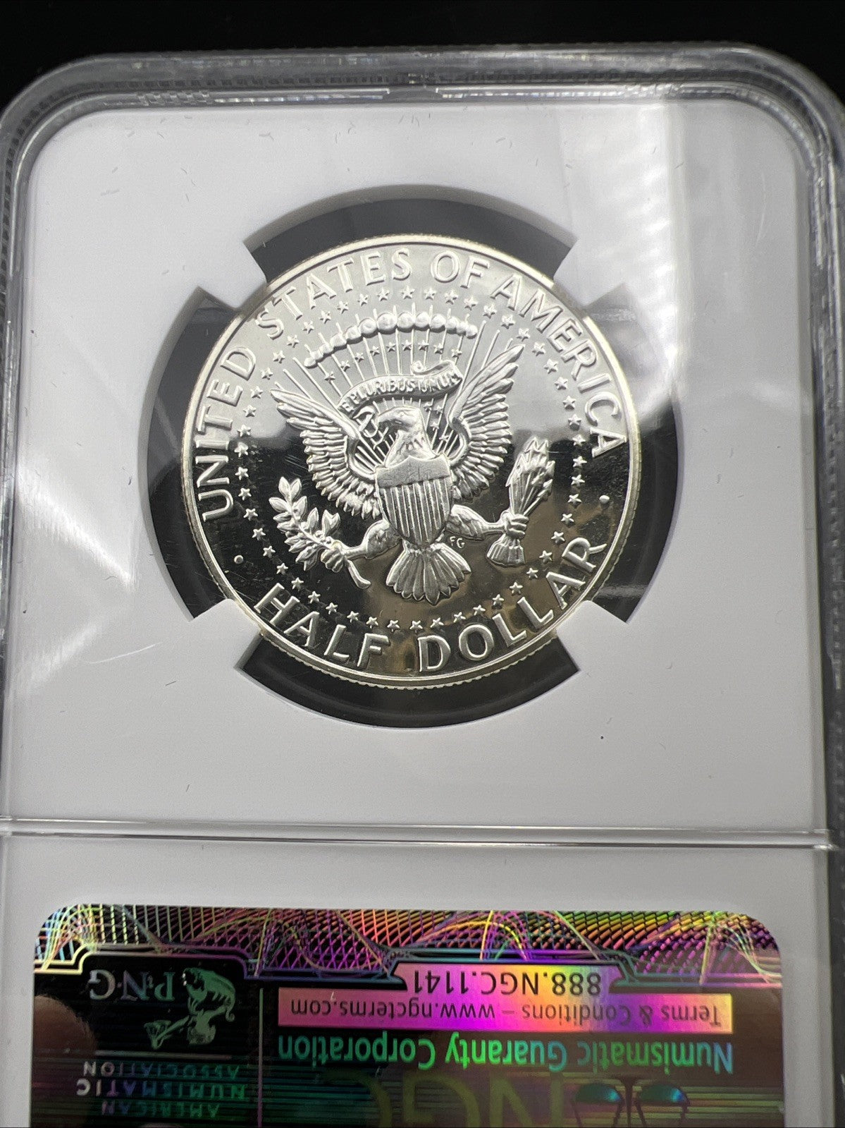 1968 S 50c Kennedy 40% Silver Half Dollar Coin PF68 UCAM Gem Proof Certified #02