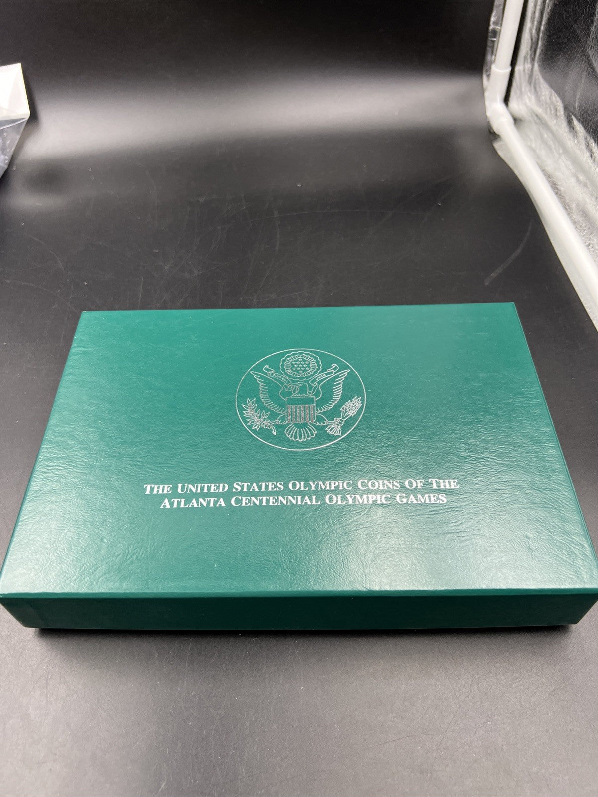 8 Coin Complete Atlanta Olympics 90% Silver Olympic Dollar Proof Set w/ Box COA