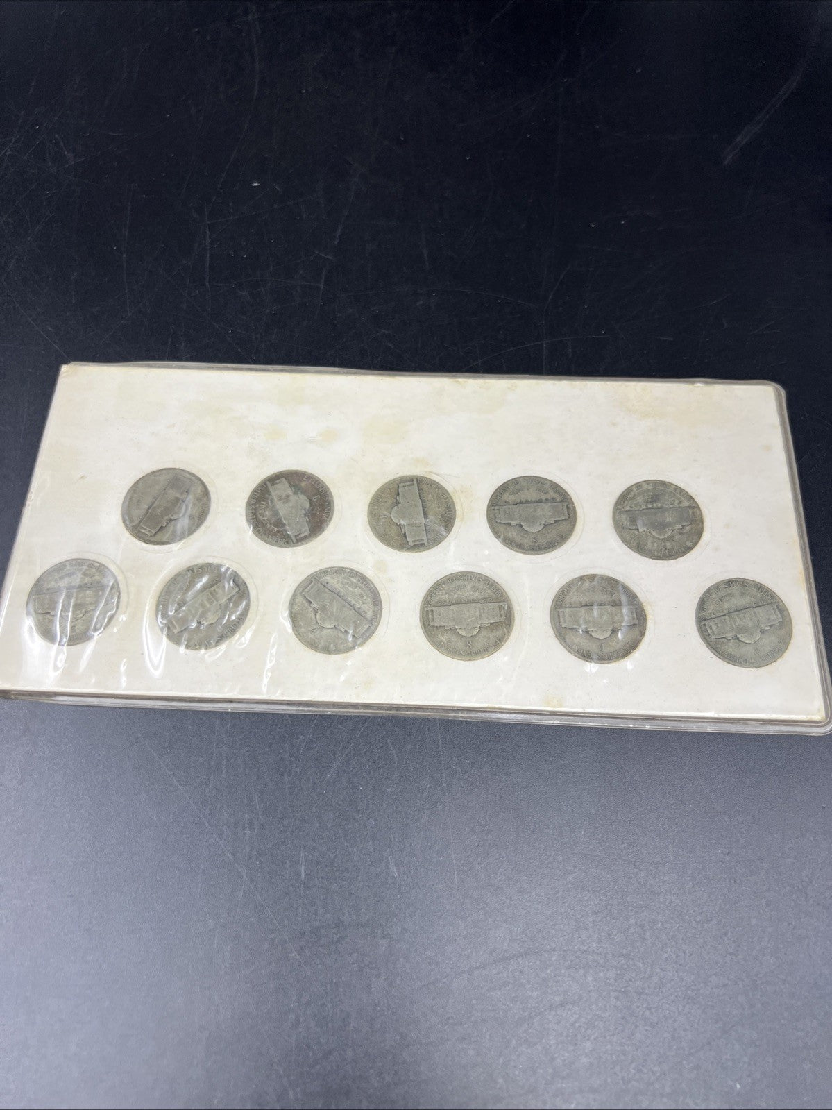 1942 1943 1944 1945 Complete 11 Coin US 35% Silver War Nickel Coin Emergency Set