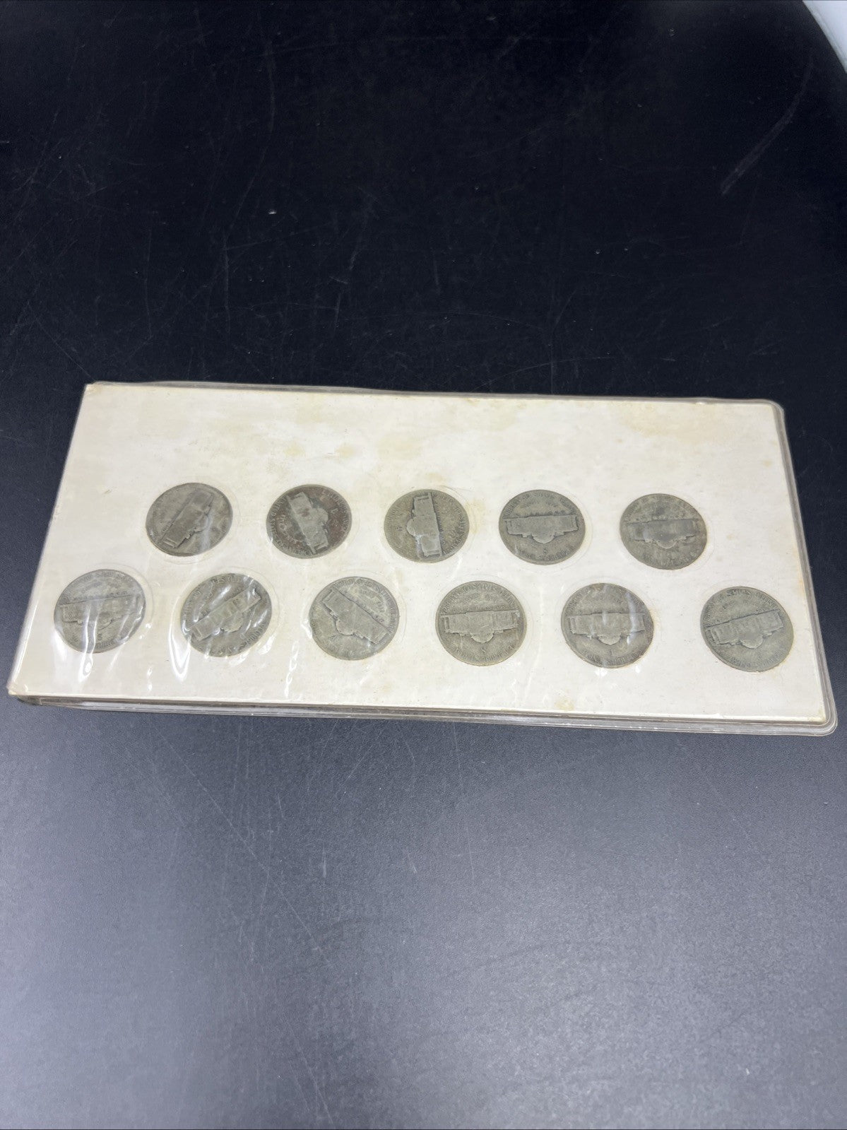 1942 1943 1944 1945 Complete 11 Coin US 35% Silver War Nickel Coin Emergency Set