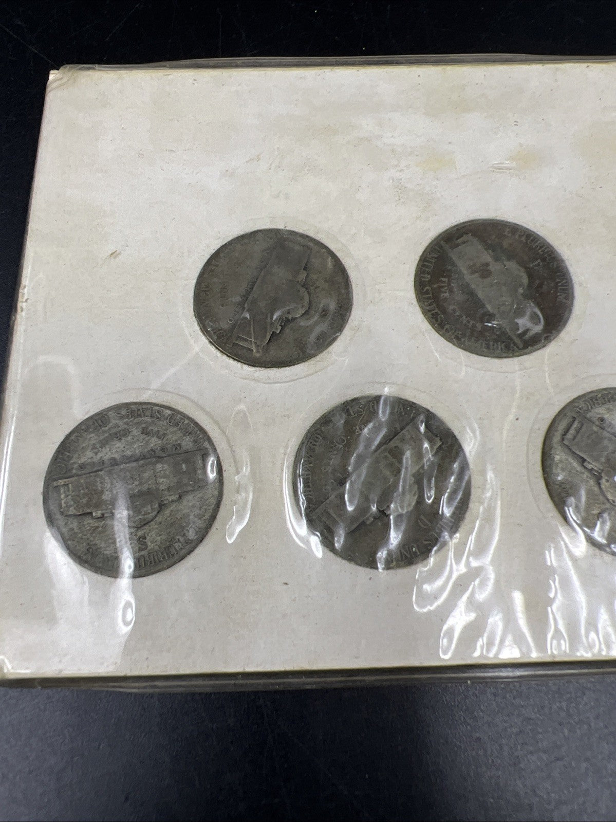 1942 1943 1944 1945 Complete 11 Coin US 35% Silver War Nickel Coin Emergency Set