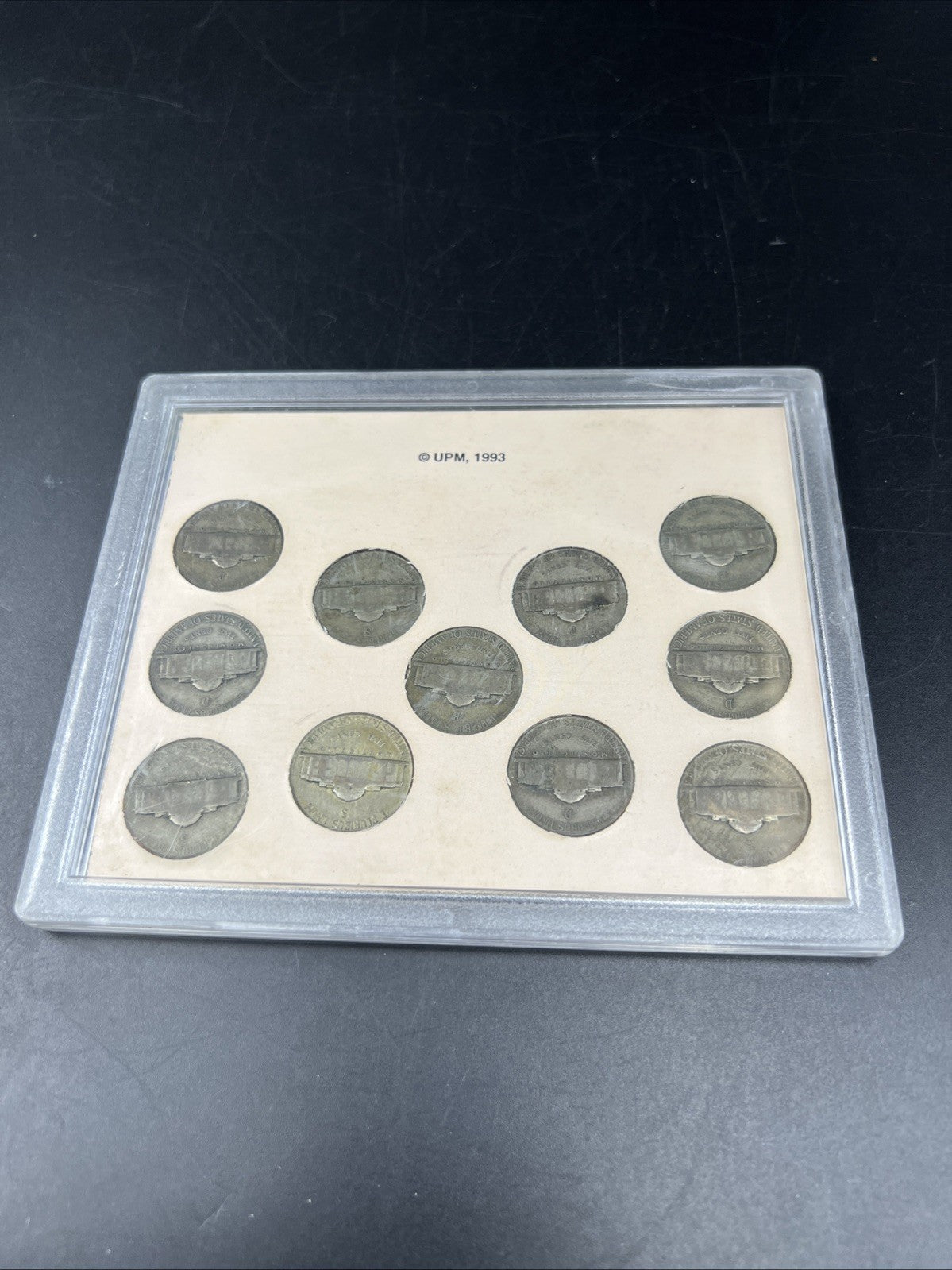 1942 1943 1944 1945 Complete 11 Coin US 35% Silver War Nickel Coin Freedom Set