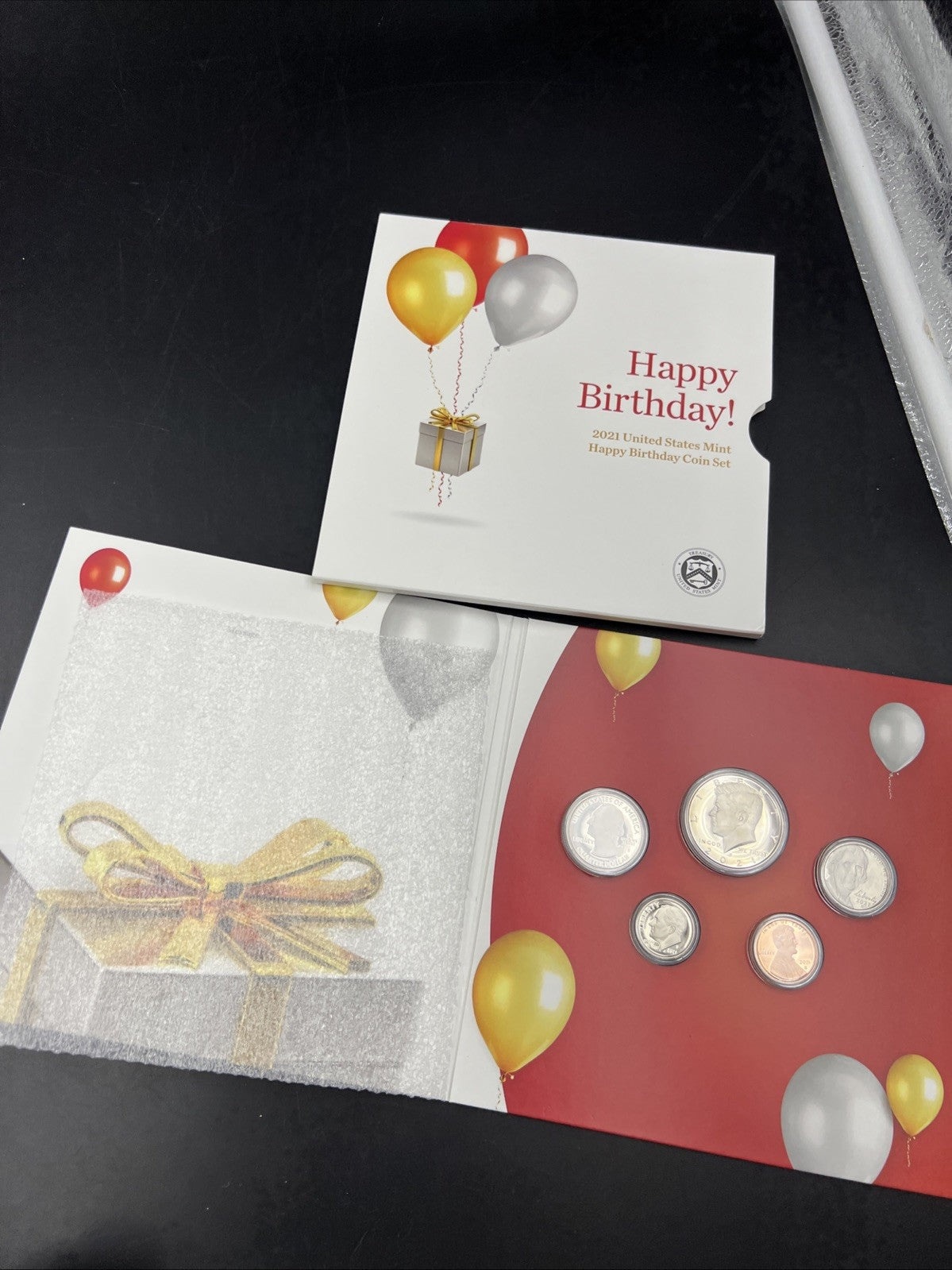 2021 S 5 Coin Happy Birthday US Mint Proof Set OGP US Mint