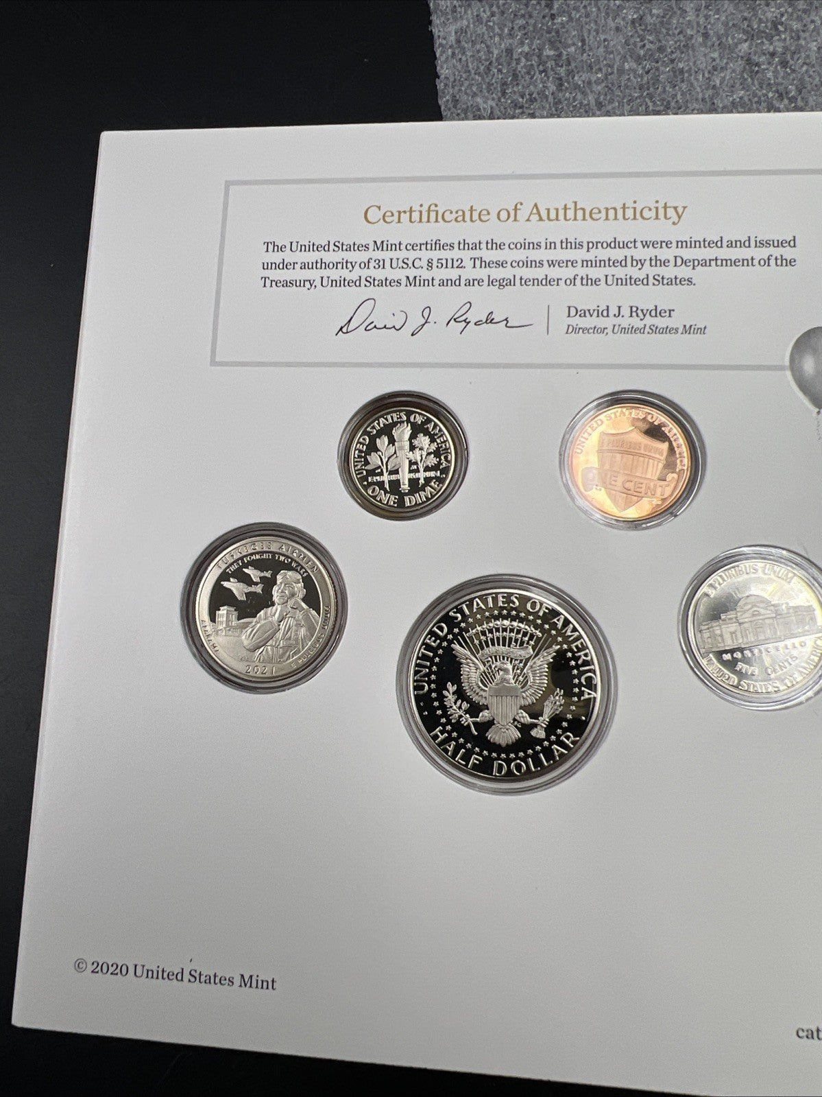 2021 S 5 Coin Happy Birthday US Mint Proof Set OGP US Mint