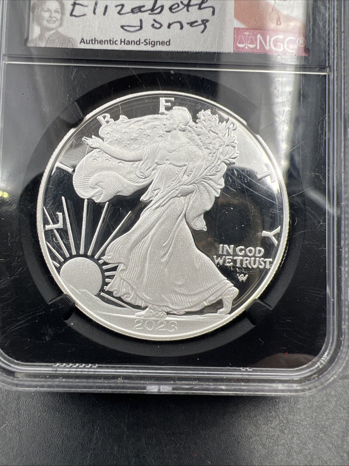 2023 S 1 oz Proof ASE American Silver Eagle Coin NGC PF70 Jones Signature