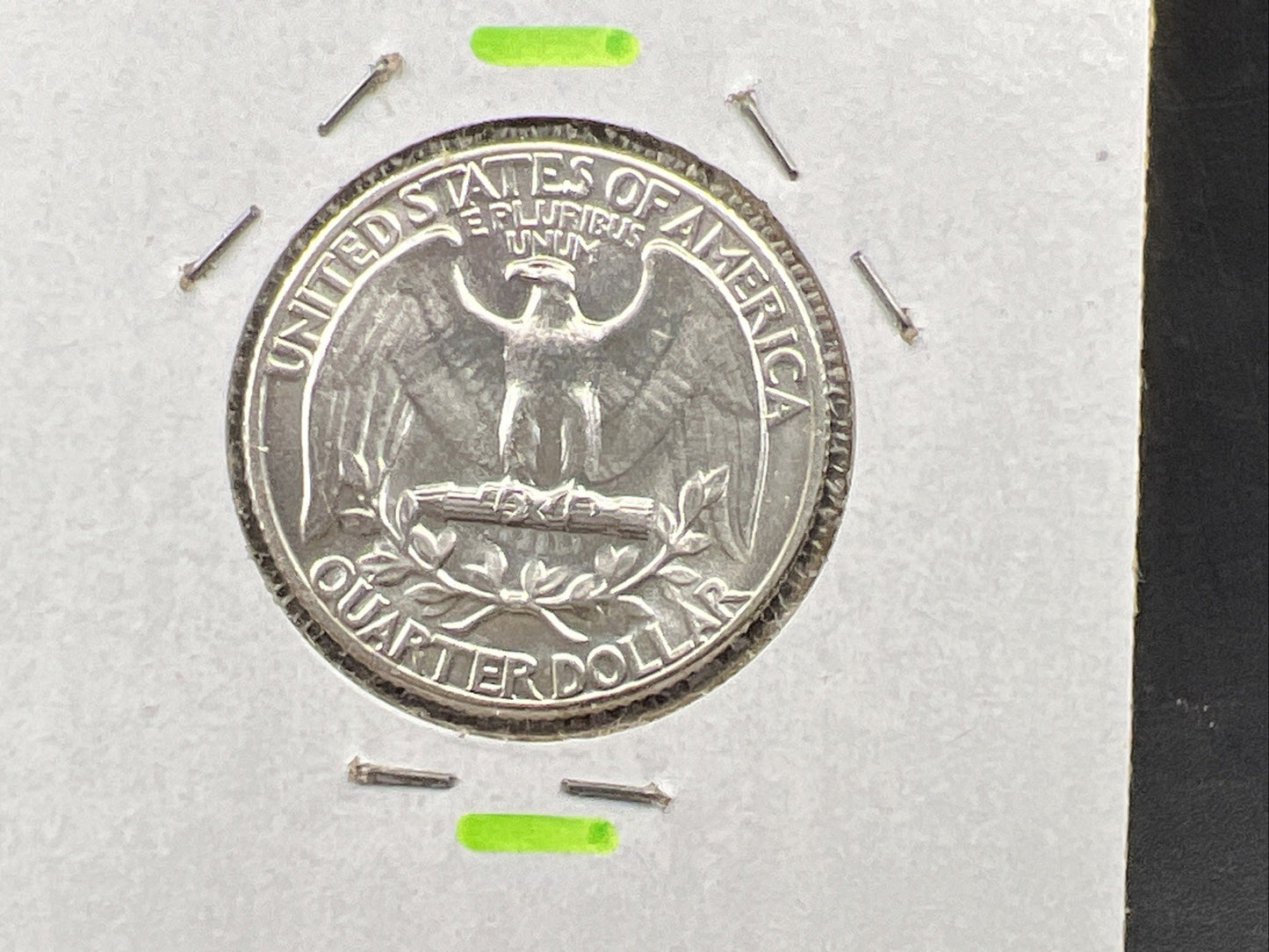 1963 25c Washington Silver Quarter Coin Choice BU UNC FS-101 Double Die Obverse