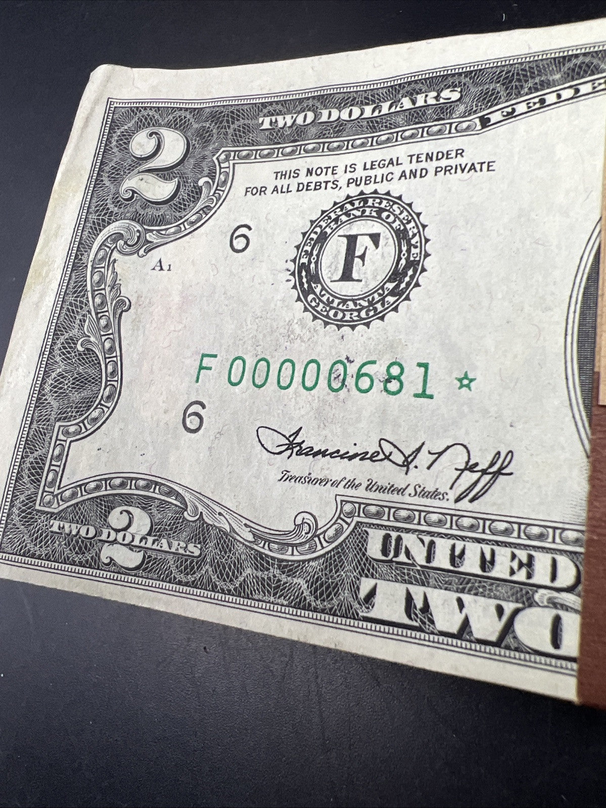 Pack of 50 Bills 1976 Postal $2 Two Dollar FRN Federal Reserve Notes CH AU - CU