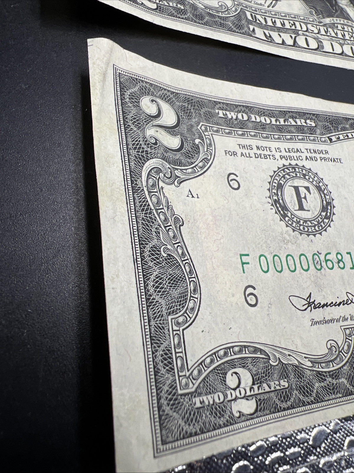 Pack of 50 Bills 1976 Postal $2 Two Dollar FRN Federal Reserve Notes CH AU - CU