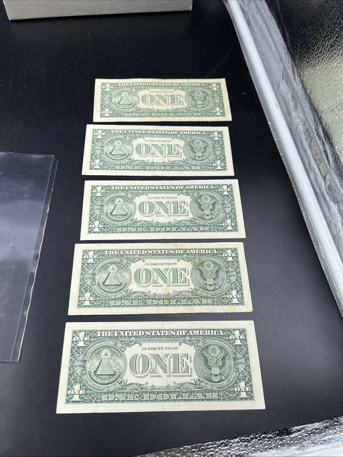 Lot of 5 2003 * Star $1 One Dollar FRN Federal Reserve Notes Circulated #51