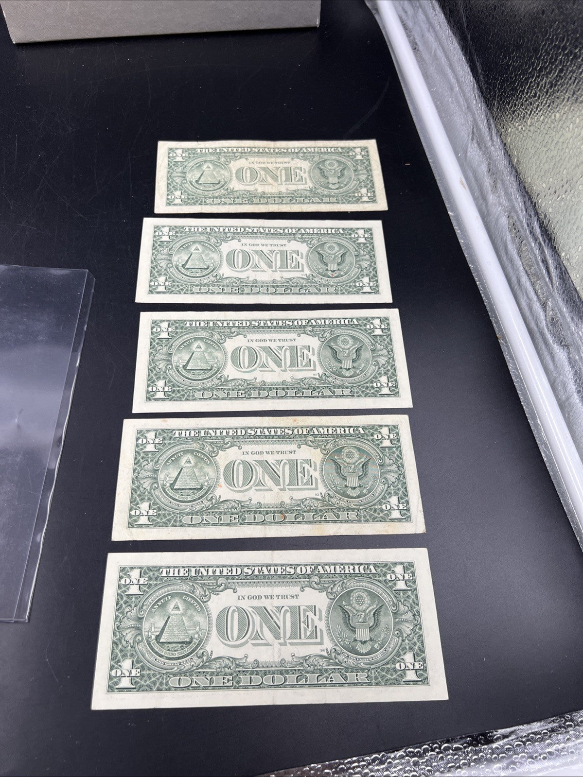 Lot of 5 2003 * Star $1 One Dollar FRN Federal Reserve Notes Circulated #51