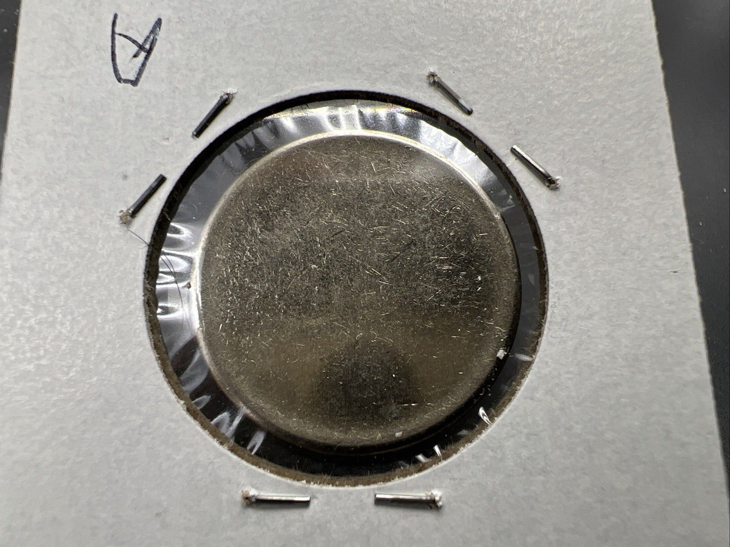 Clad 25c Quarter Blank Planchet Error Coin CH UNC SKU#A