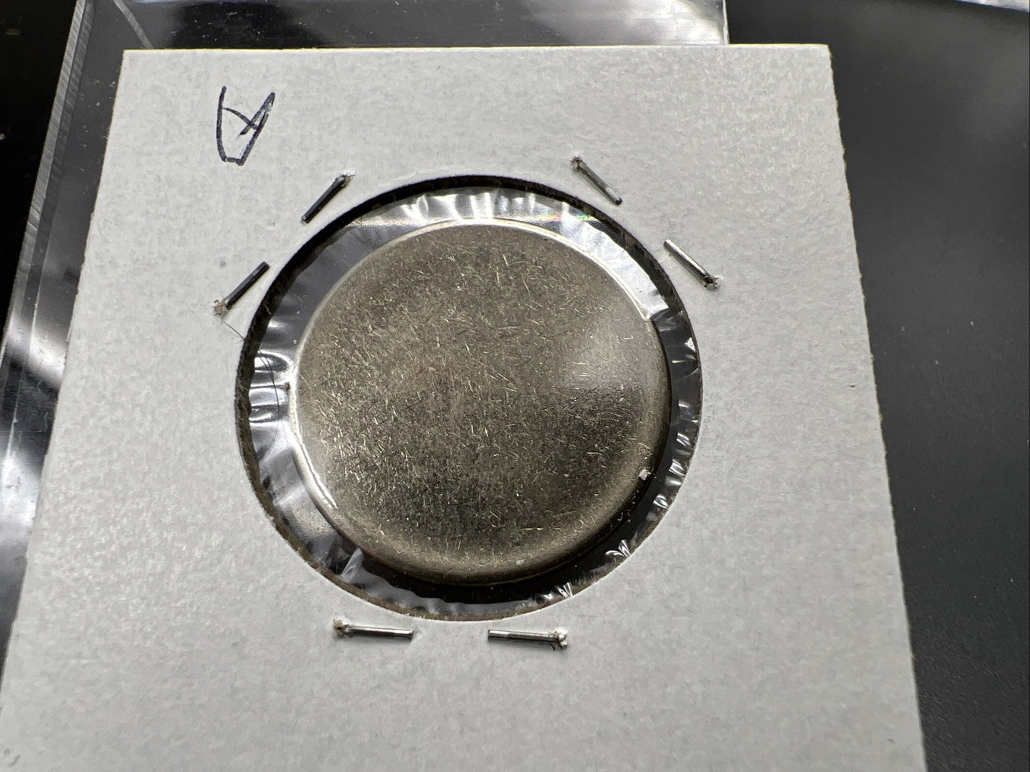 Clad 25c Quarter Blank Planchet Error Coin CH UNC SKU#A