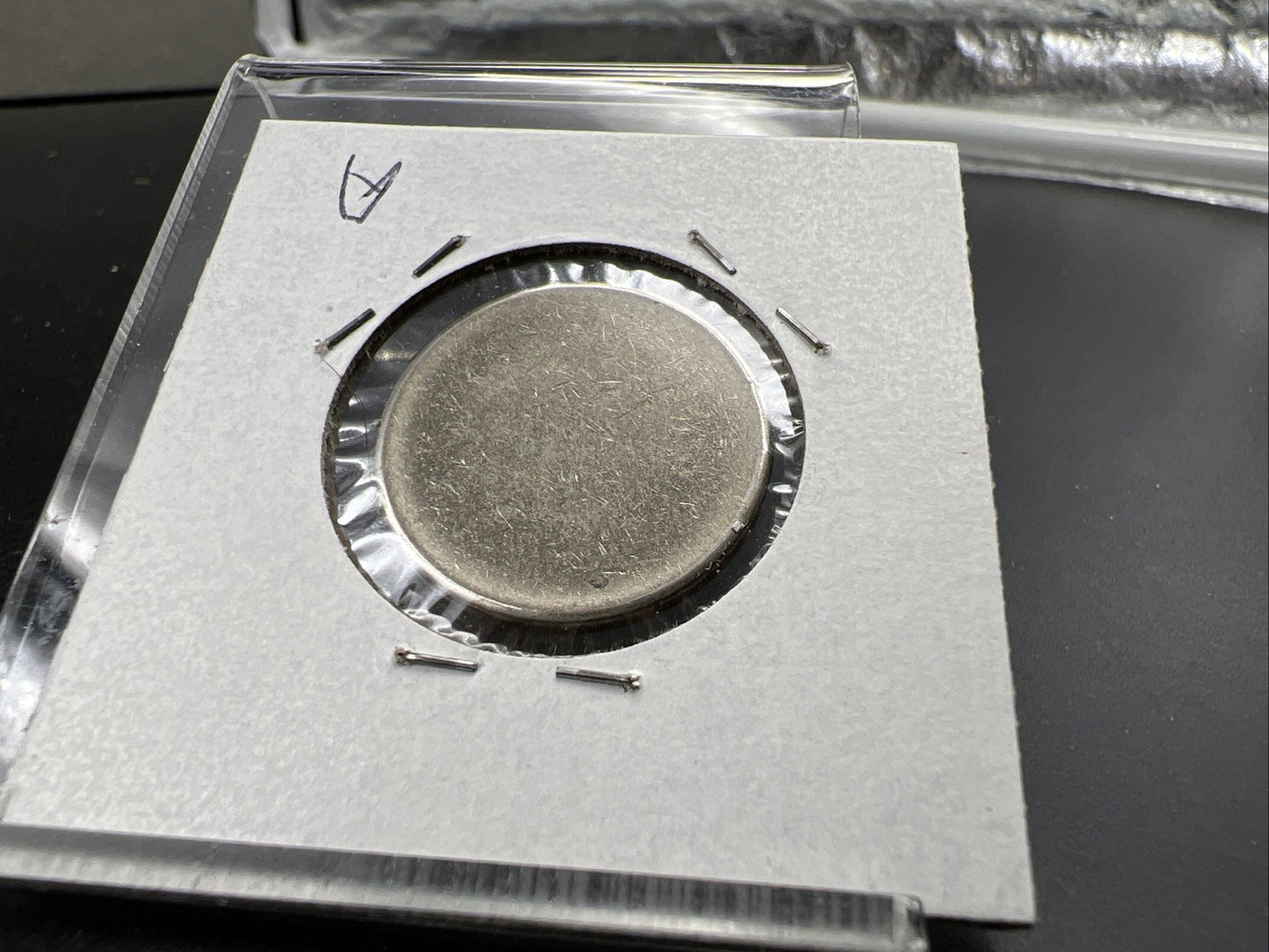 Clad 25c Quarter Blank Planchet Error Coin CH UNC SKU#A