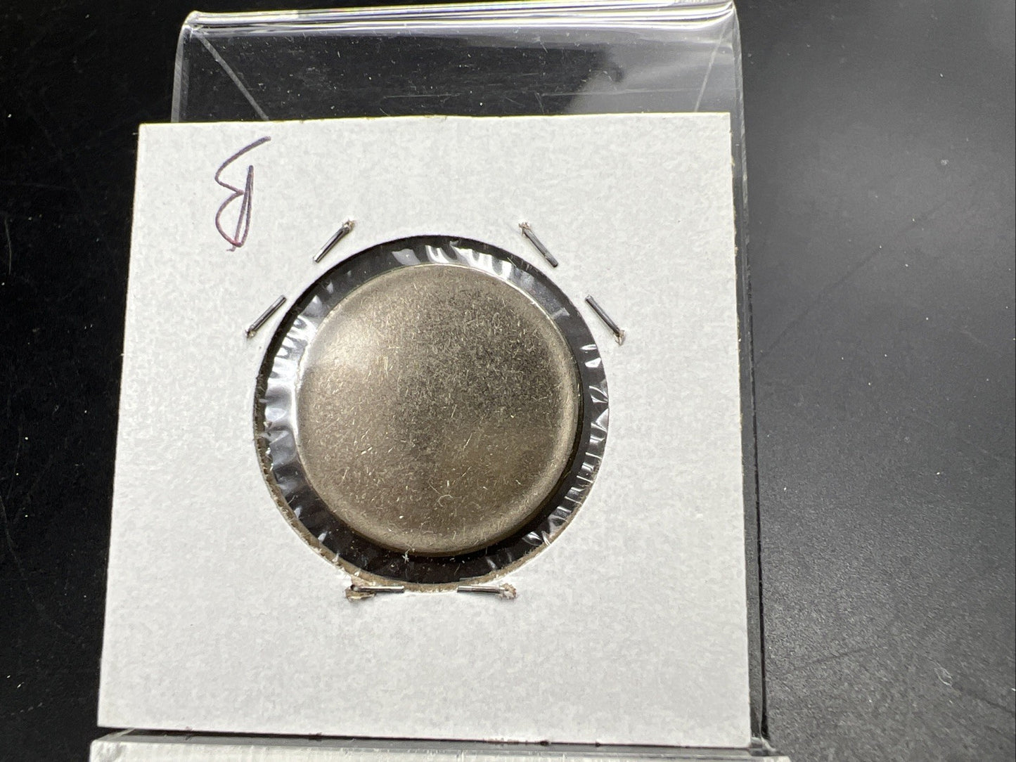 Clad 25c Quarter Blank Planchet Error Coin CH UNC SKU#B
