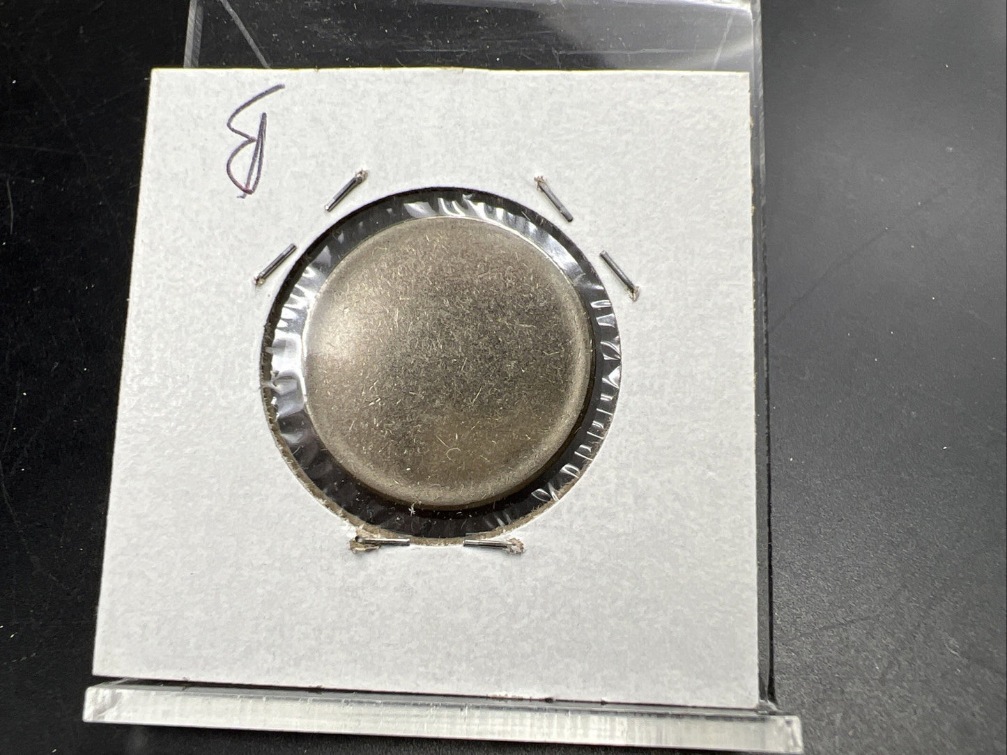 Clad 25c Quarter Blank Planchet Error Coin CH UNC SKU#B