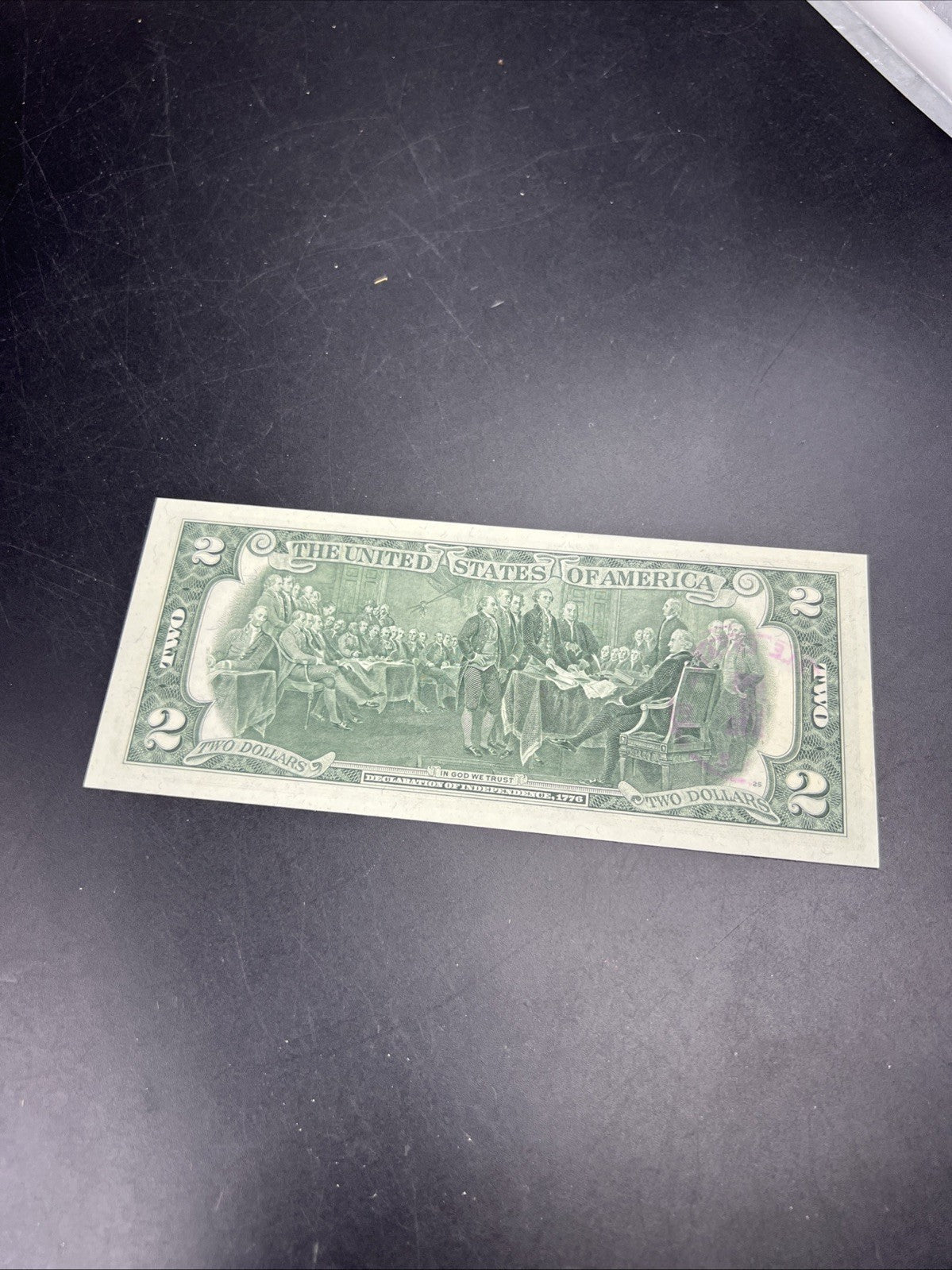 1976 $2 Postal Two Dollar Bicentennial Federal Reserve Note Avondale Estates GA