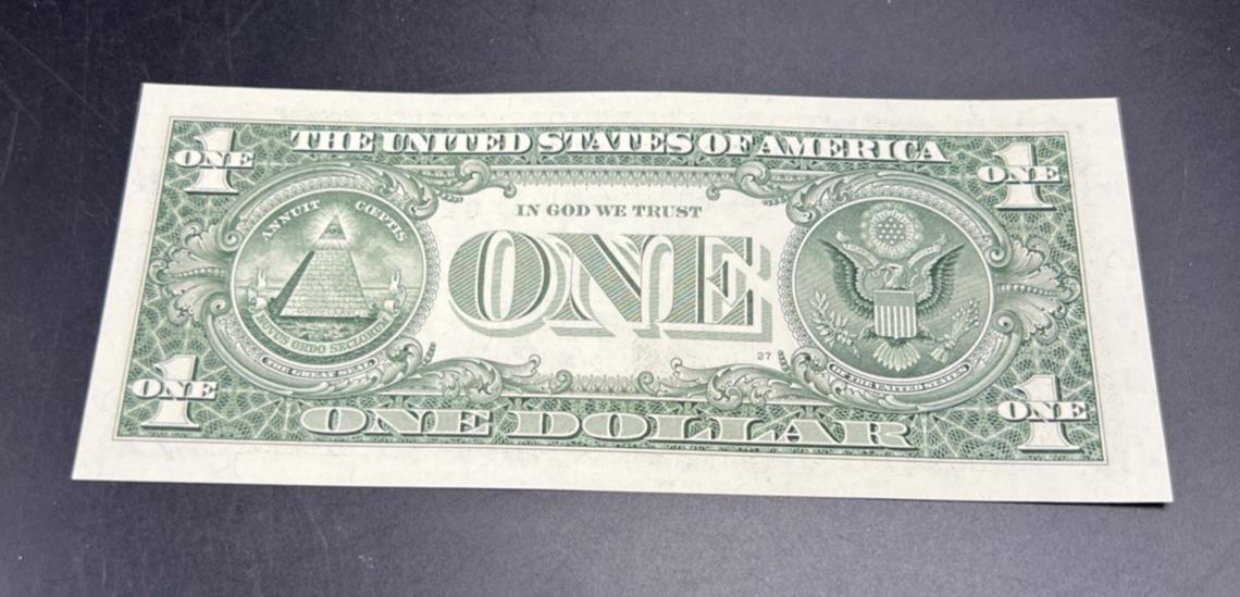 2009 $1 FRN Federal Reserve Note Green Seal Choice UNC Uncirculated #280