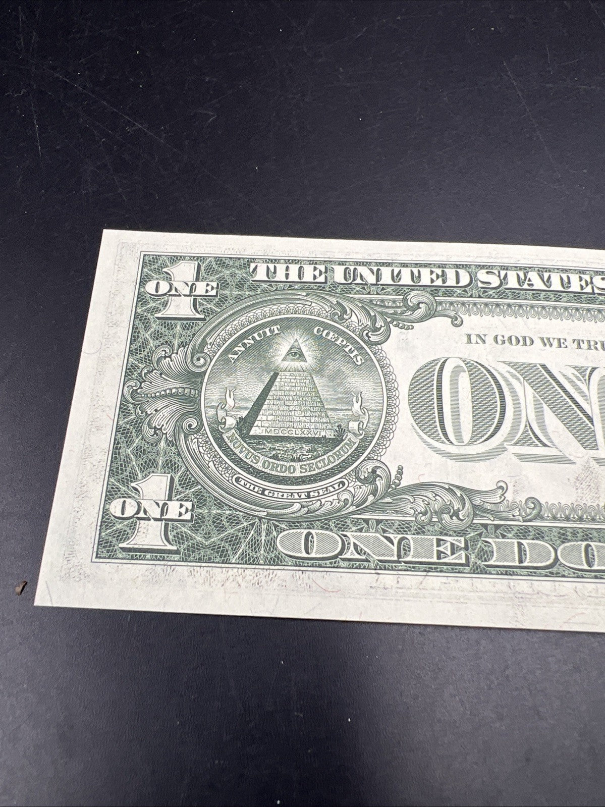 1977 A $1 FRN Federal Reserve Note Green Seal Choice UNC Uncirculated #728