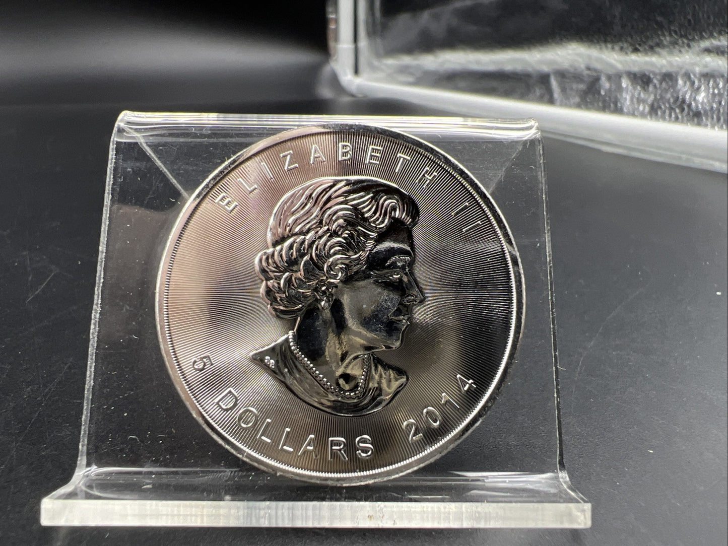 2014 1 Oz Silver Canada Maple Leaf Coin Gem BU UNC .9999 Ultra Fine SKU#D