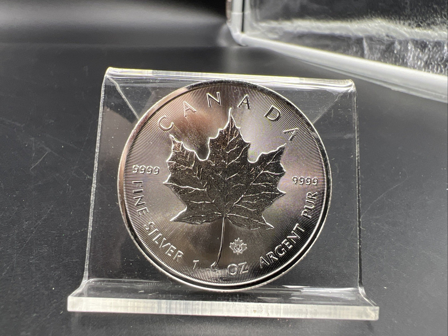 2014 1 Oz Silver Canada Maple Leaf Coin Gem BU UNC .9999 Ultra Fine SKU#D