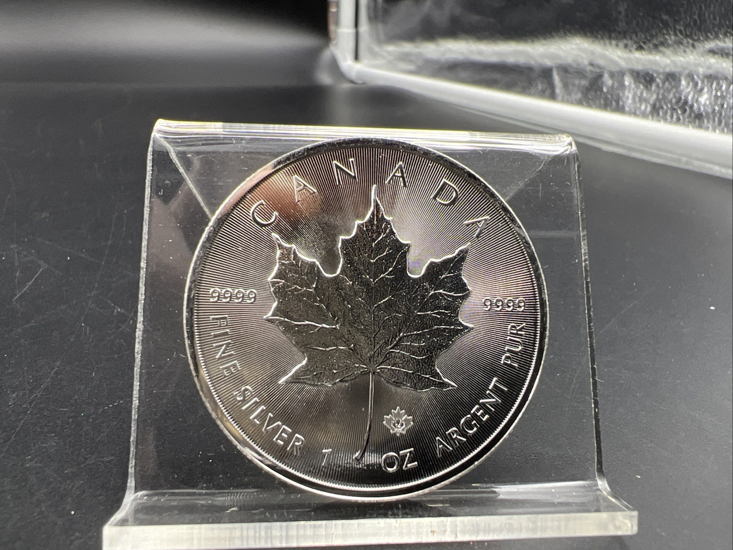 2014 1 Oz Silver Canada Maple Leaf Coin Gem BU UNC .9999 Ultra Fine SKU#D