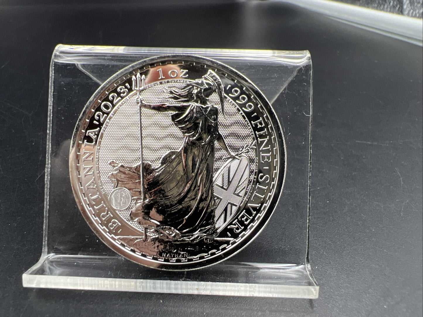 2023 1 Oz Silver United Kingdom Britannia Coin .999 Fine Gem UNC Silver SKU#B