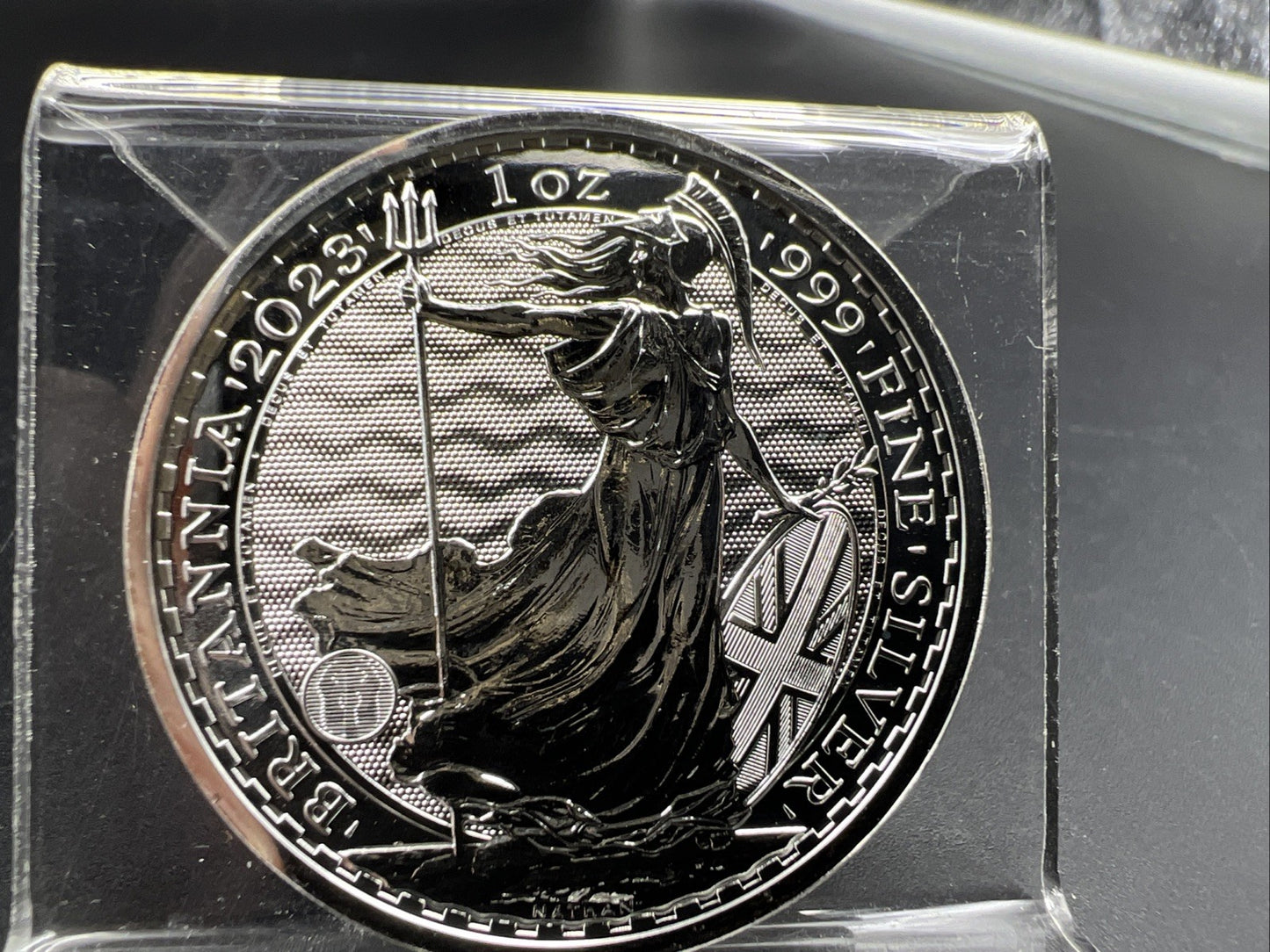 2023 1 Oz Silver United Kingdom Britannia Coin .999 Fine Gem UNC Silver SKU#B
