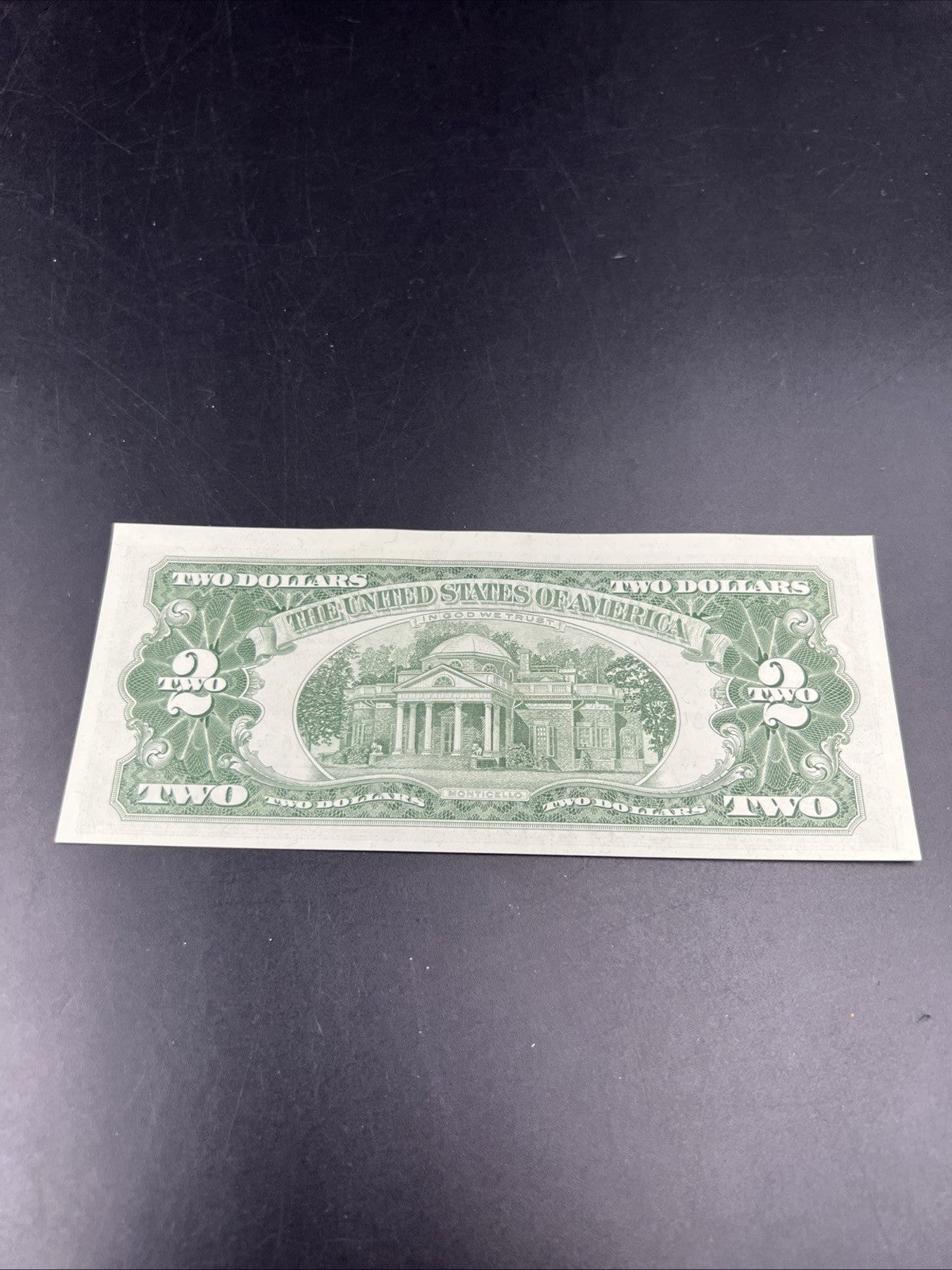 1963 A $2 Two Dollar USN United States Notes Red Seal Bills UNC Neat Serial #944