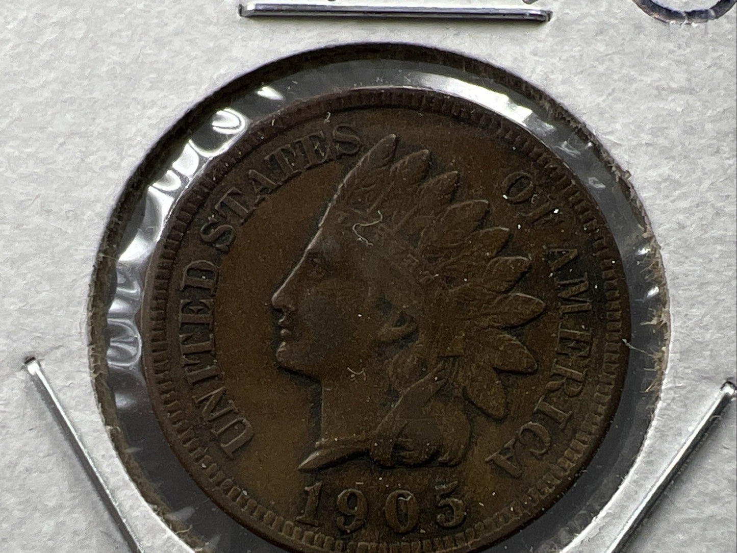 1905 1c Indian Cent Coin Choice VF Very Fine Circ SKU#A