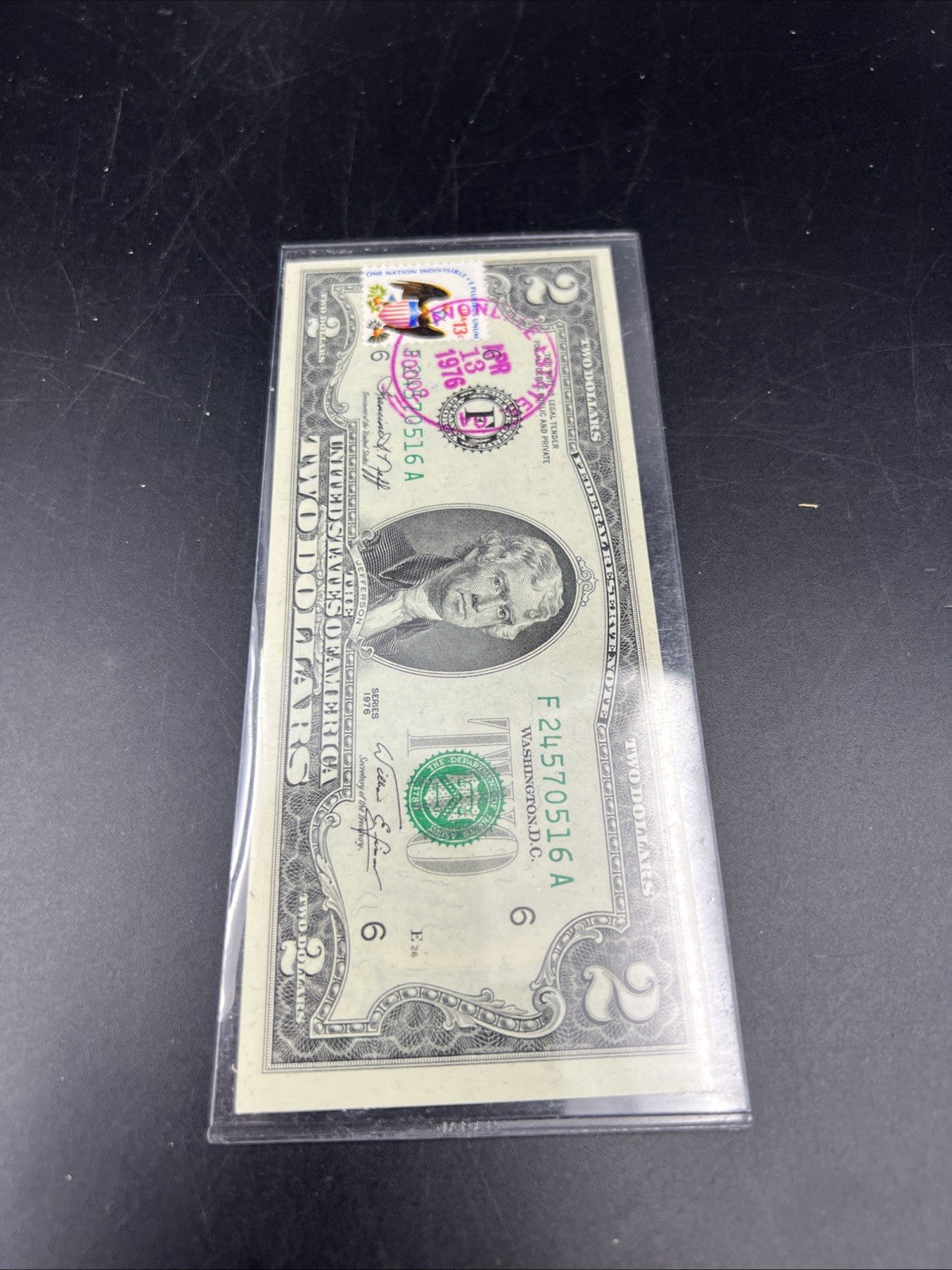 3 Consecutive 1976 $2 FRN Federal Reserve Notes Avondale Estates GA CH UNC #14