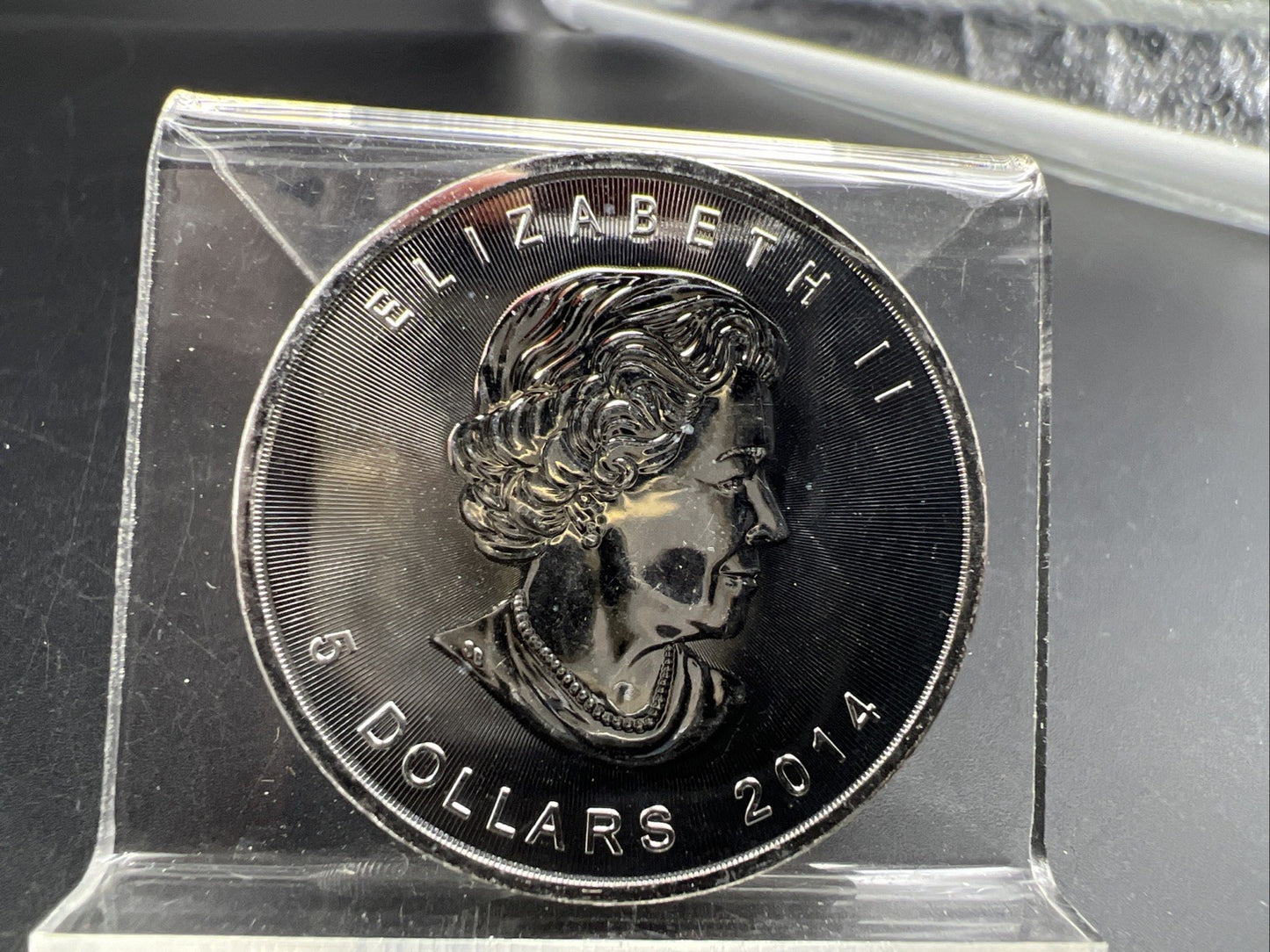 2014 1 Oz Silver Canada Maple Leaf Coin Gem BU UNC .9999 Ultra Fine SKU#B