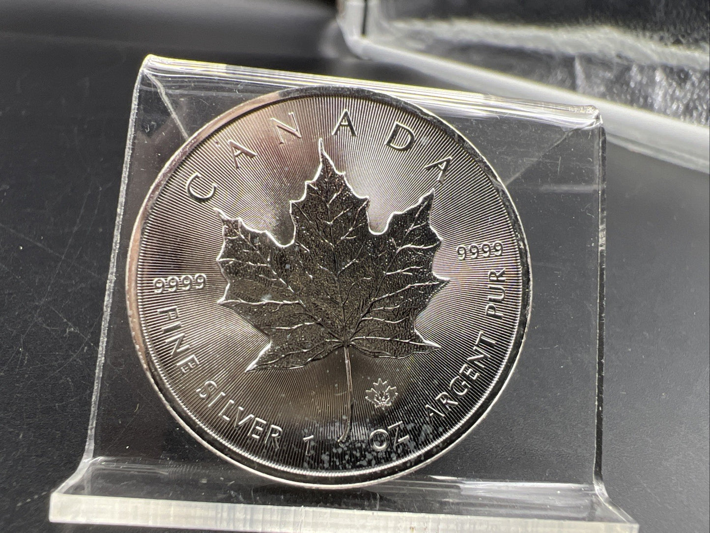 2014 1 Oz Silver Canada Maple Leaf Coin Gem BU UNC .9999 Ultra Fine SKU#B