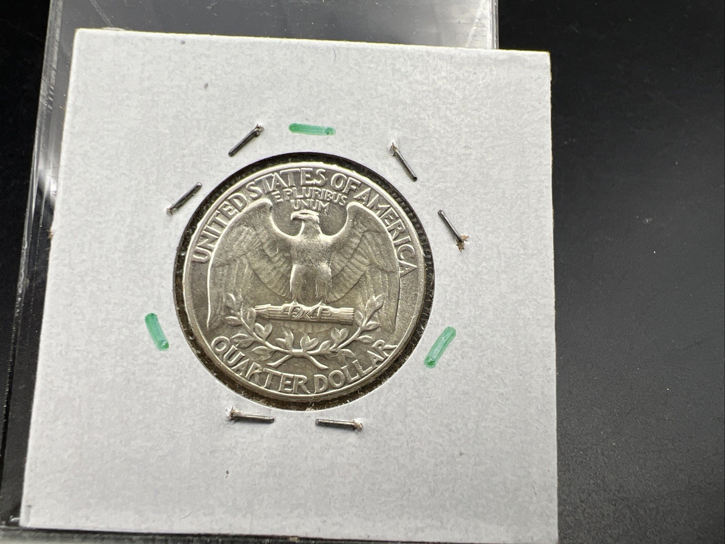 1942 P Washington 90% Silver Quarter AU About UNC WWII Era Coin SKU#A