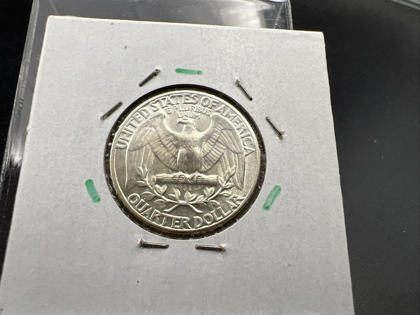 1942 P Washington 90% Silver Quarter AU About UNC WWII Era Coin SKU#A