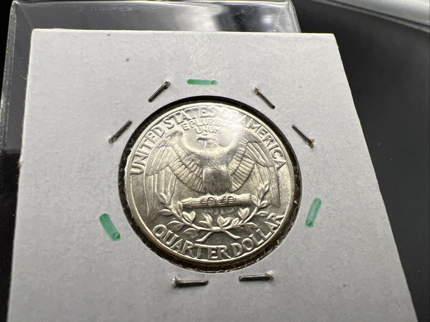 1942 P Washington 90% Silver Quarter AU About UNC WWII Era Coin SKU#A