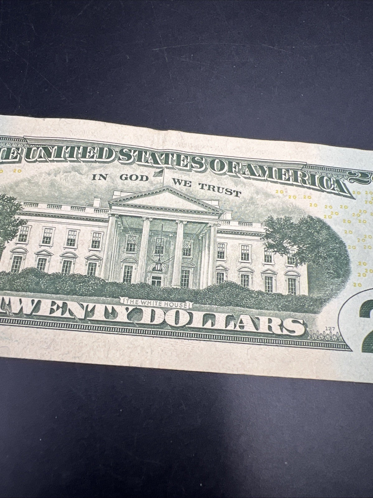 2017 A $20 FRN Federal Reserve Note Circulated Neat Serial # 00009061
