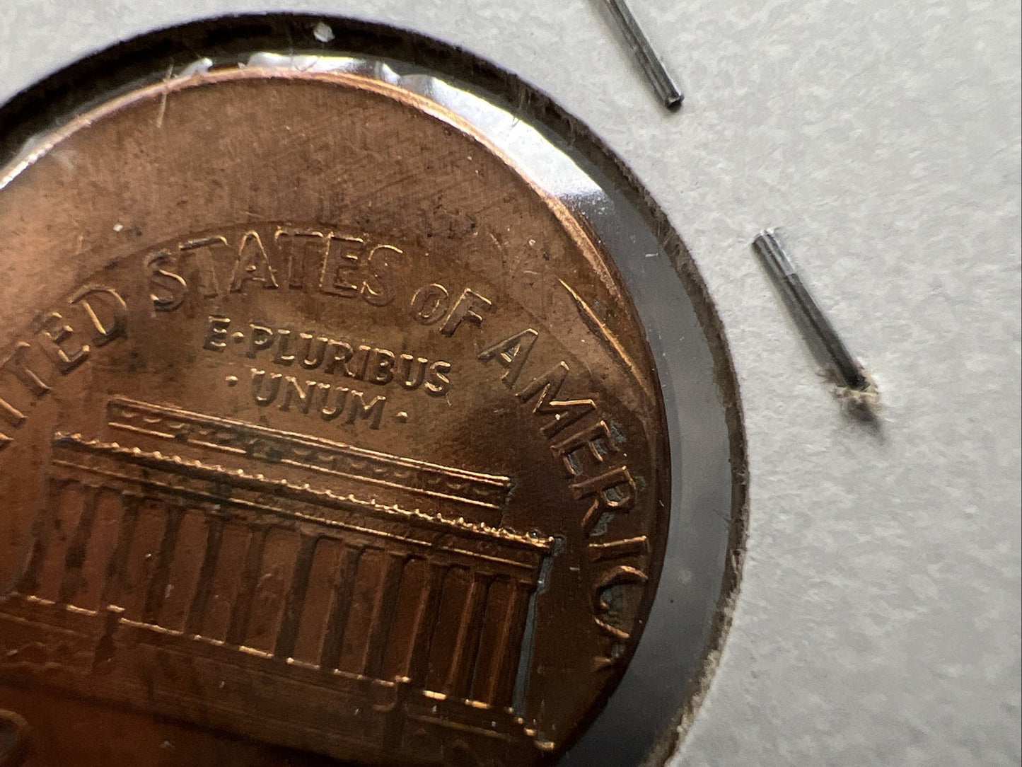 1989 1c Lincoln Memorial Cent Penny 33% Off Center Error Choice UNC SKU#A