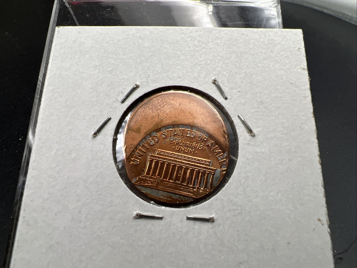 1989 1c Lincoln Memorial Cent Penny 50% Off Center Error Choice UNC SKU#A