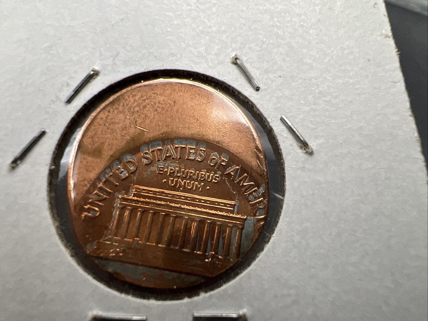 1989 1c Lincoln Memorial Cent Penny 50% Off Center Error Choice UNC SKU#A