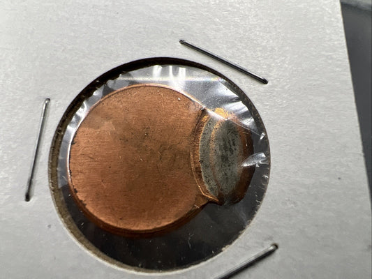 90% Off Center Error Lincoln Memorial Copper Plated Zinc Coin UNC SKU#A