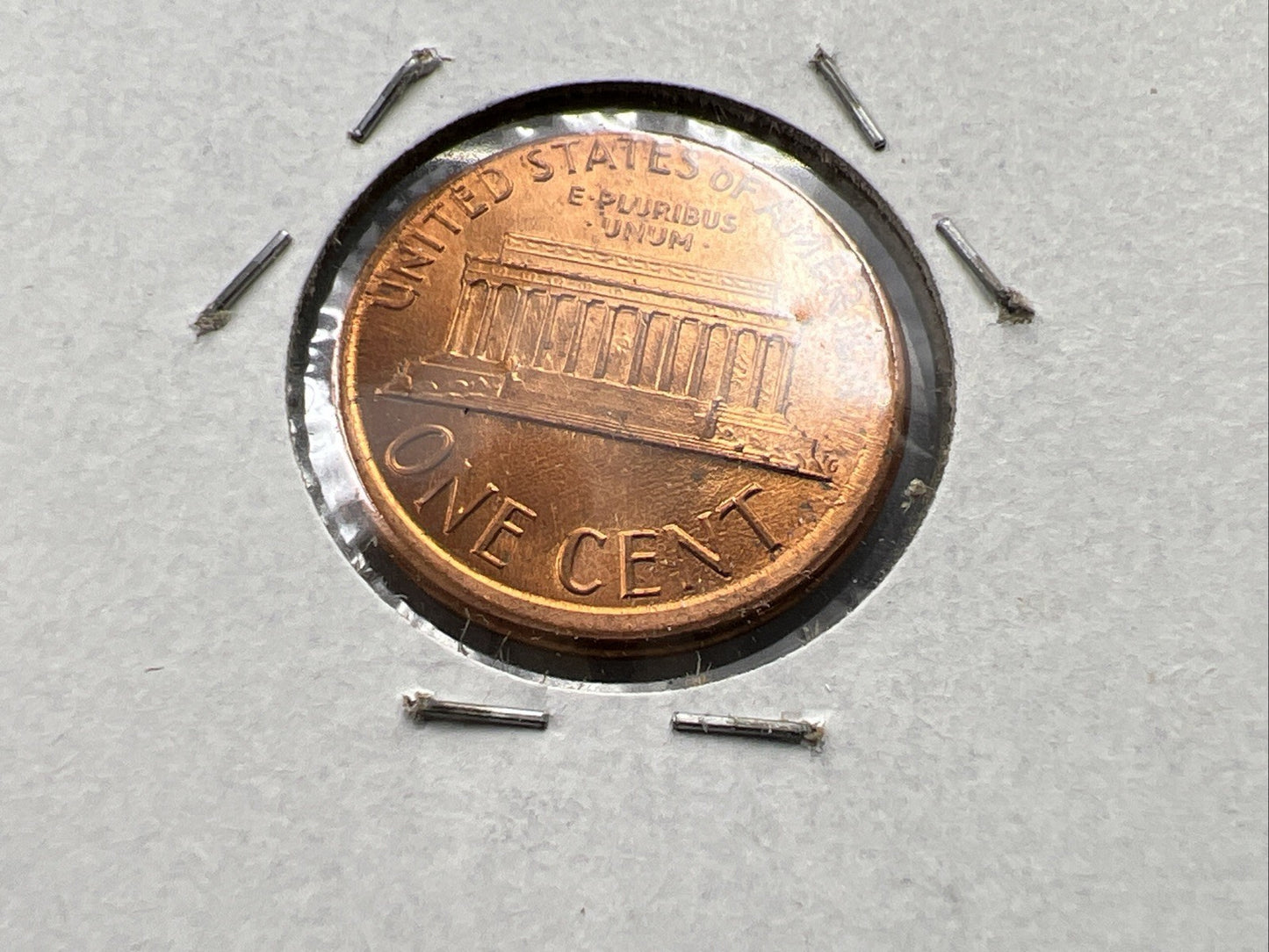 1988 1c Lincoln Memorial Cent Penny Broadstrike Off Center Choice UNC SKU#A