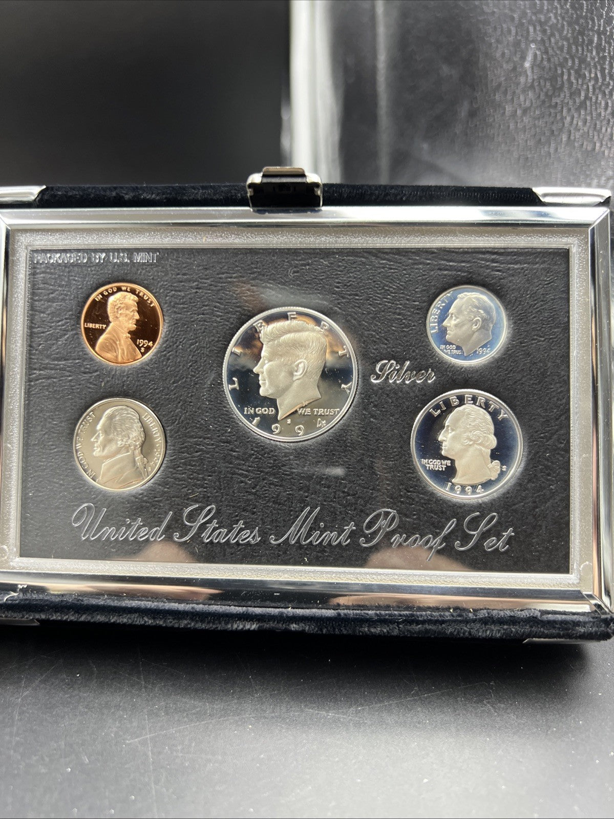1994 S US Mint Premier Silver Proof Set OGP Box COA - RobinsonsCoinTown