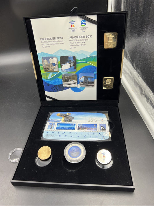 Canada Thematic Collection Vancouver 2010 Gold Collectors Set SKU#B
