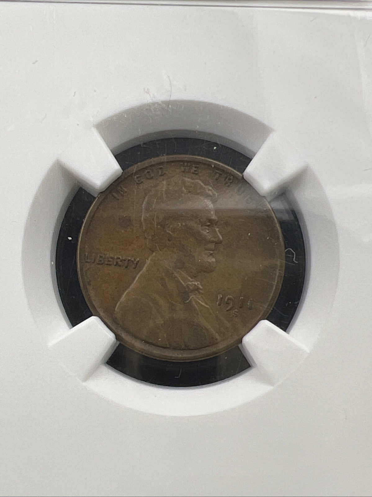 1911 S 1c Lincoln Wheat Cent Penny Coin NGC VF35 CH Very Fine Certified