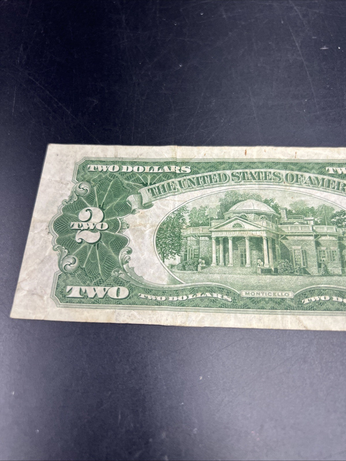 1928 D $2 United States Currency Legal Tender Note CH Fine Circ #683