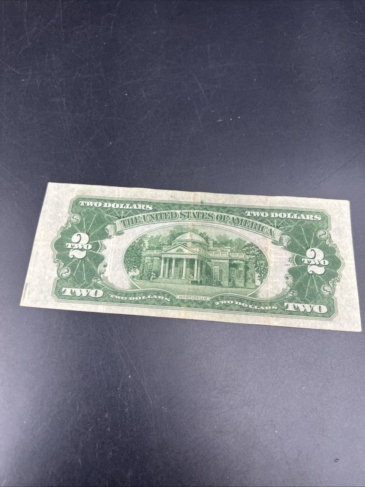 1928 D $2 United States Currency Legal Tender Note CH Fine / VF #283