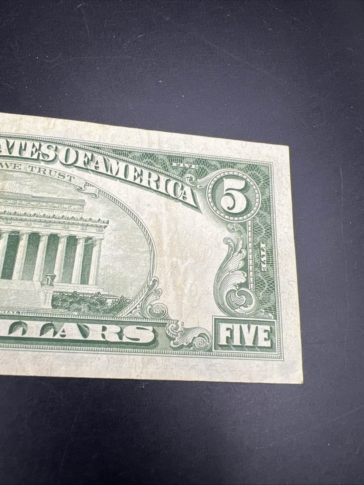 * Star 1963 $5 USN United States Note Choice VF Very Fine Bill #766