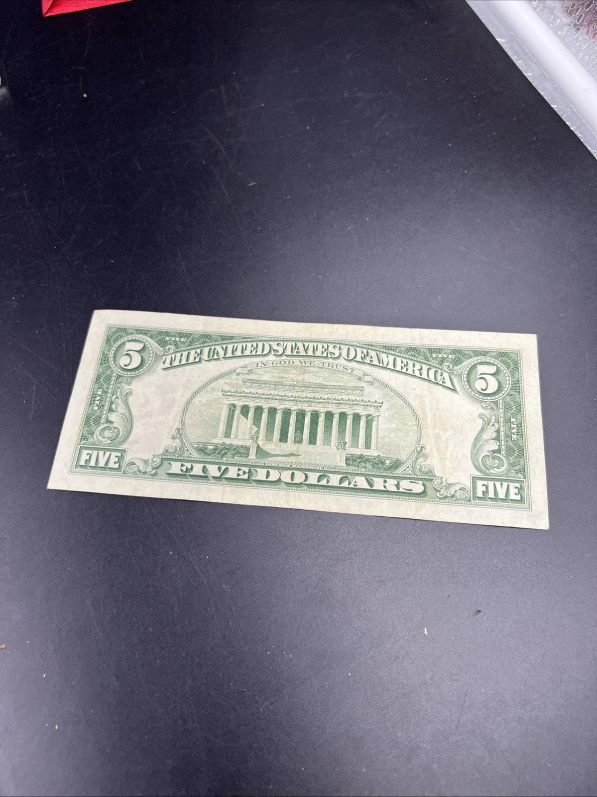 * Star 1963 $5 USN United States Note Choice VF Very Fine Bill #766