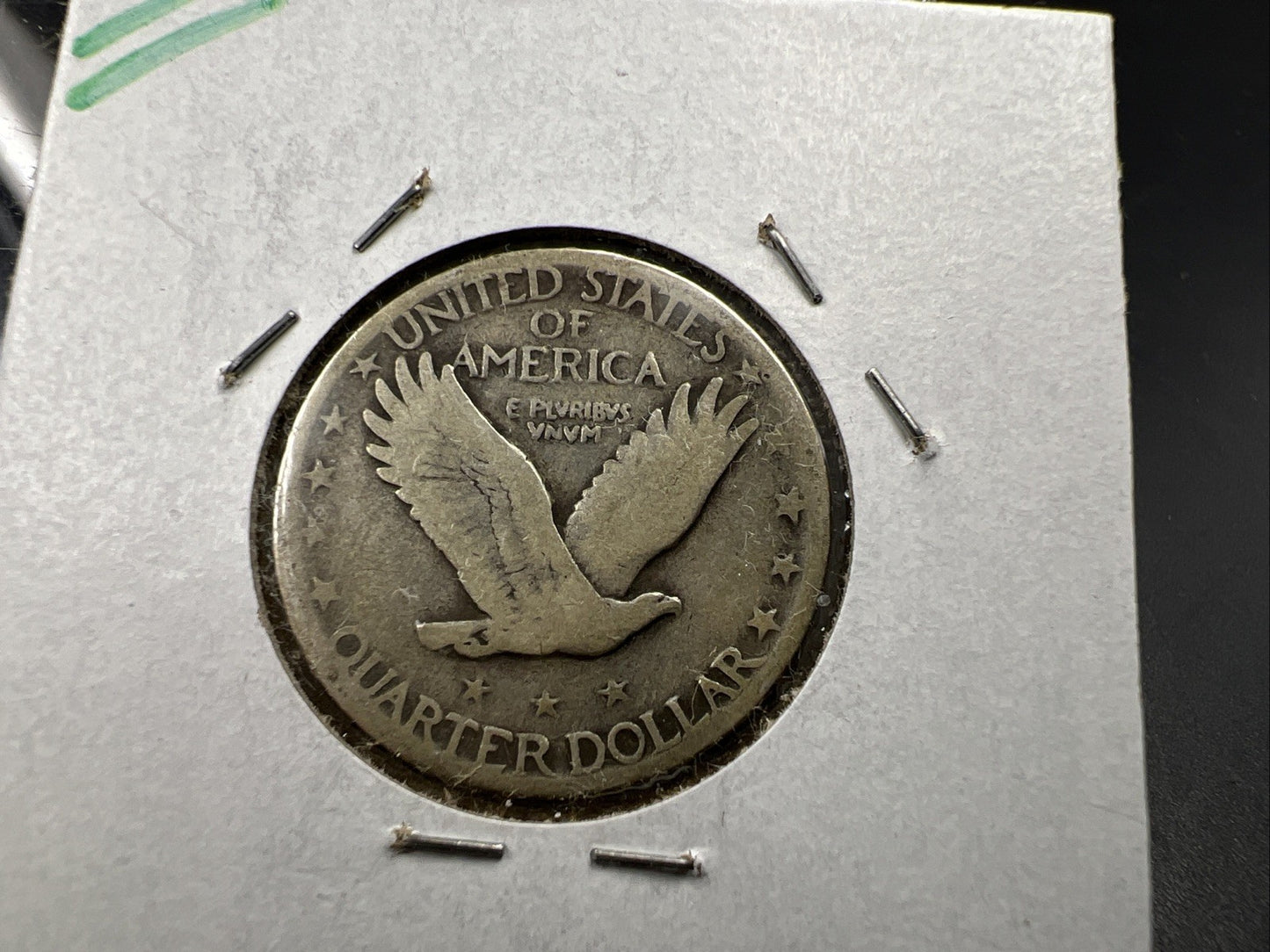 1925 P Standing Liberty Silver Quarter Coin Good Circ SKU#A